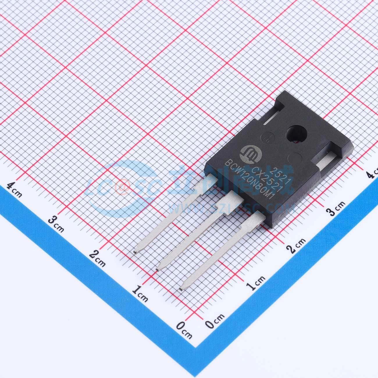 MOSFET SiC BCW120N80M1 Bestirpower TO-247-3 30A - Techcore Việt Nam