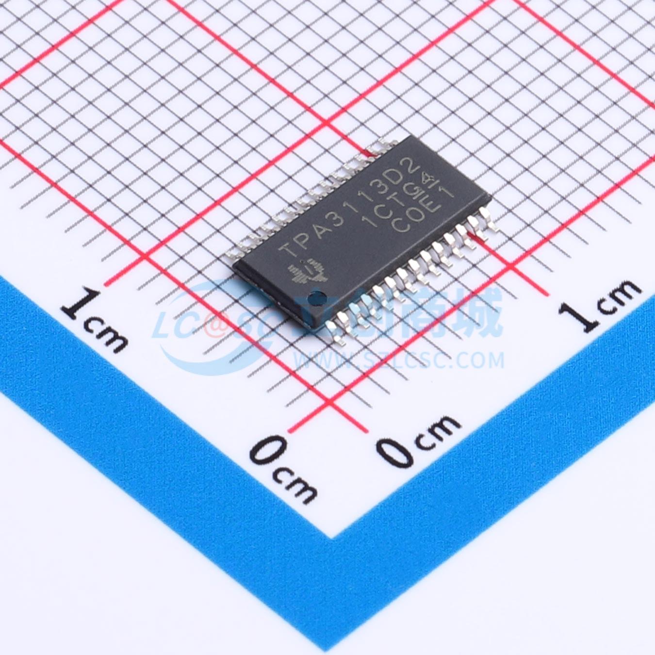 IC Khuếch Đại Công Suất Âm Thanh TPA3113D2PWPR Texas Instruments HTSSOP-28 2 kênh 26 V Class D 6 W × 2 @ 8Ω - Techcore Việt Nam