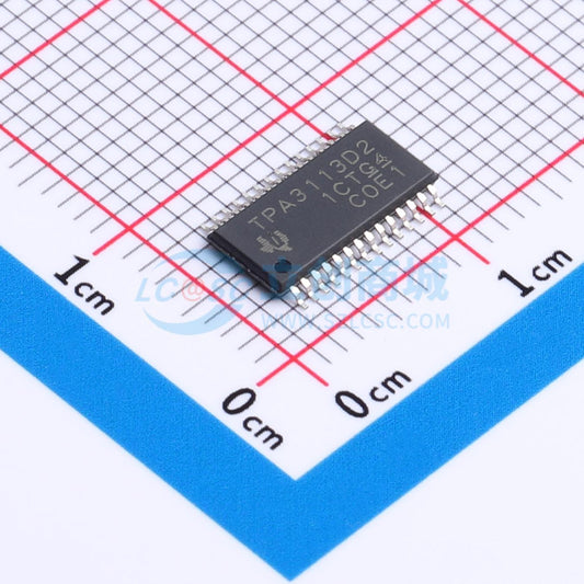 IC Khuếch Đại Công Suất Âm Thanh TPA3113D2PWPR Texas Instruments HTSSOP-28 2 kênh 26 V Class D 6 W × 2 @ 8Ω - Techcore Việt Nam