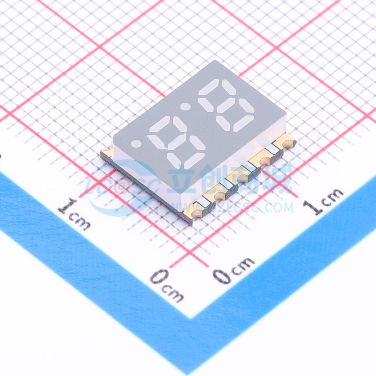 LED 7 đoạn GS2022CSR-G Guangcai Display - Techcore Việt Nam