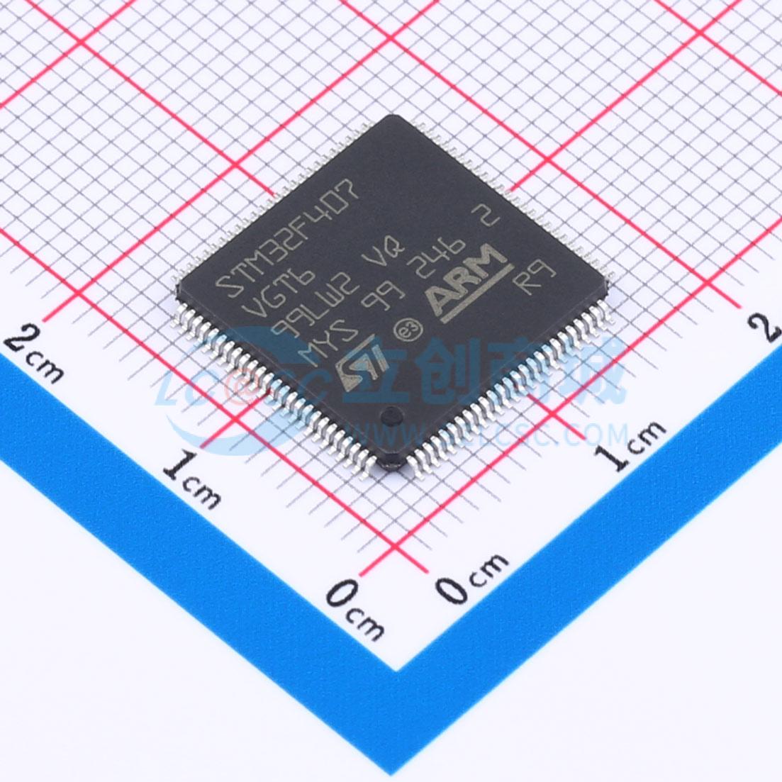Vi điều khiển MCU STM32F407VGT6TR STMicroelectronics LQFP-100(14x14) - Techcore Việt Nam