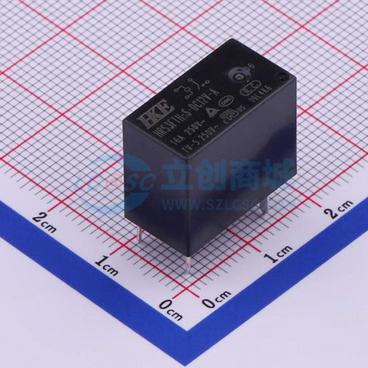 Rơ-le HRS3FTH-S-DC12V-A HKE 12V THT,18.2x10.2mm - Techcore Việt Nam