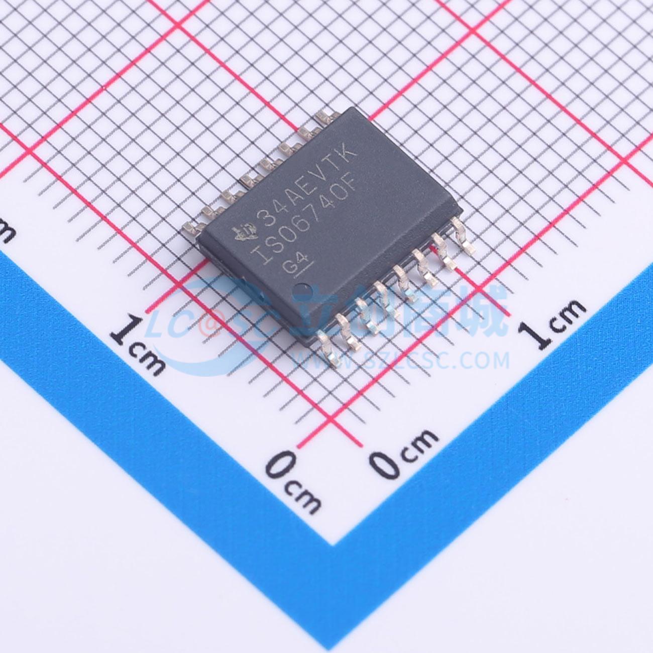 IC Cách Ly Số ISO6740FDWR TI SOIC-16-300mil 50Mbps 4 Kênh - Techcore Việt Nam
