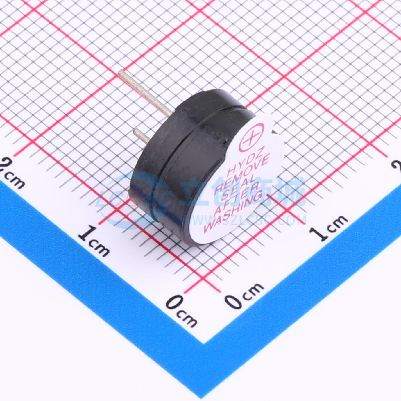 Còi buzzer HYE1206-03ST HYDZ Xuyên lỗ,D=7.6mm - Techcore Việt Nam