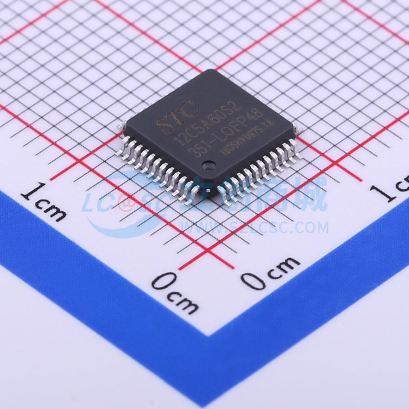 Vi điều khiển MCU STC12C5A60S2-35I-LQFP48 LQFP-48(7x7) - Techcore Việt Nam