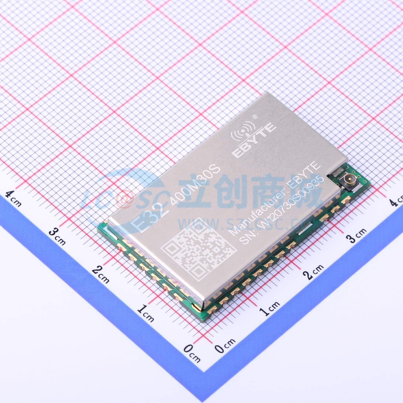 Module RF E32-400M30S EBYTE SMD 38.5x24mm 433MHz, 470MHz - Techcore Việt Nam