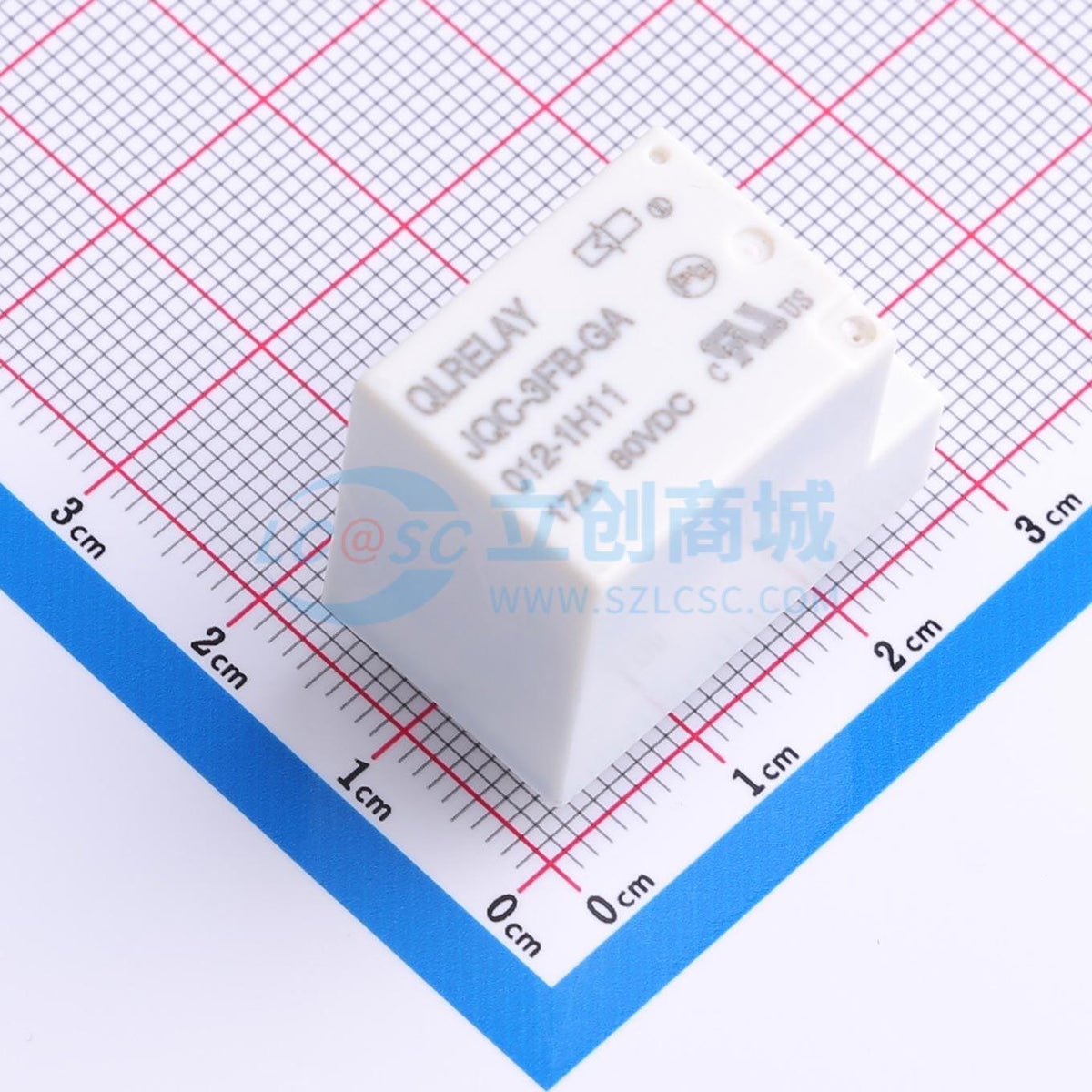 Rơ-le điện tử JQC-3FB-GA 012-1H11 QLRELAY 12V THT,27.5x16.5mm - Techcore Việt Nam