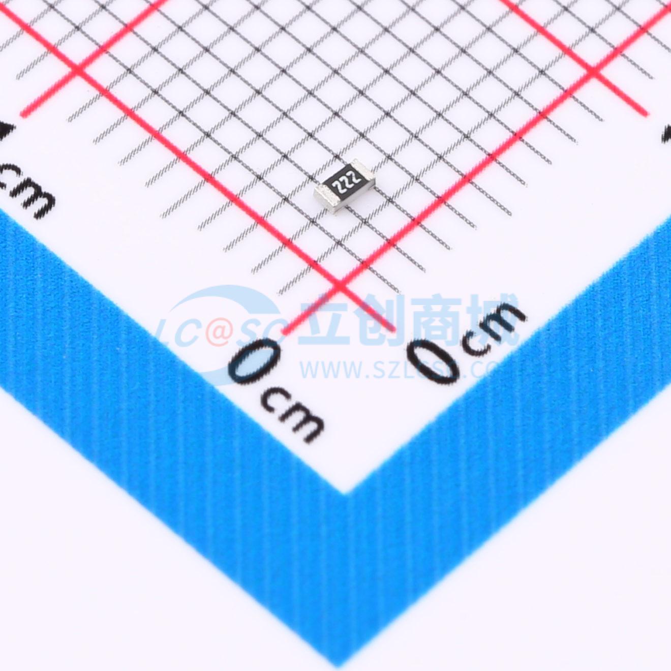 Điện Trở Dán SMD FRC0603J222 TS FOJAN 0603 2.2kΩ ±5% 100mW - Techcore Việt Nam