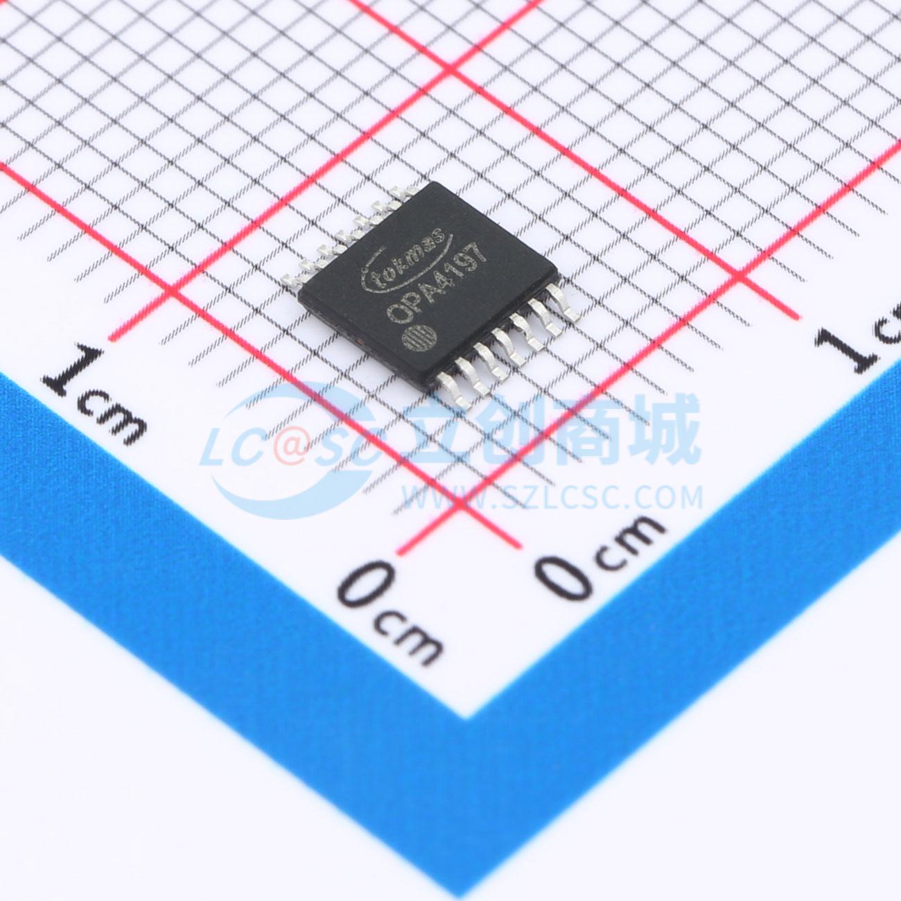 IC Khuếch Đại Thuật Toán OPA4197IPWR(TOKMAS) TSSOP-14 4 kênh Rail-to-Rail 48 V 10 MHz - Techcore Việt Nam