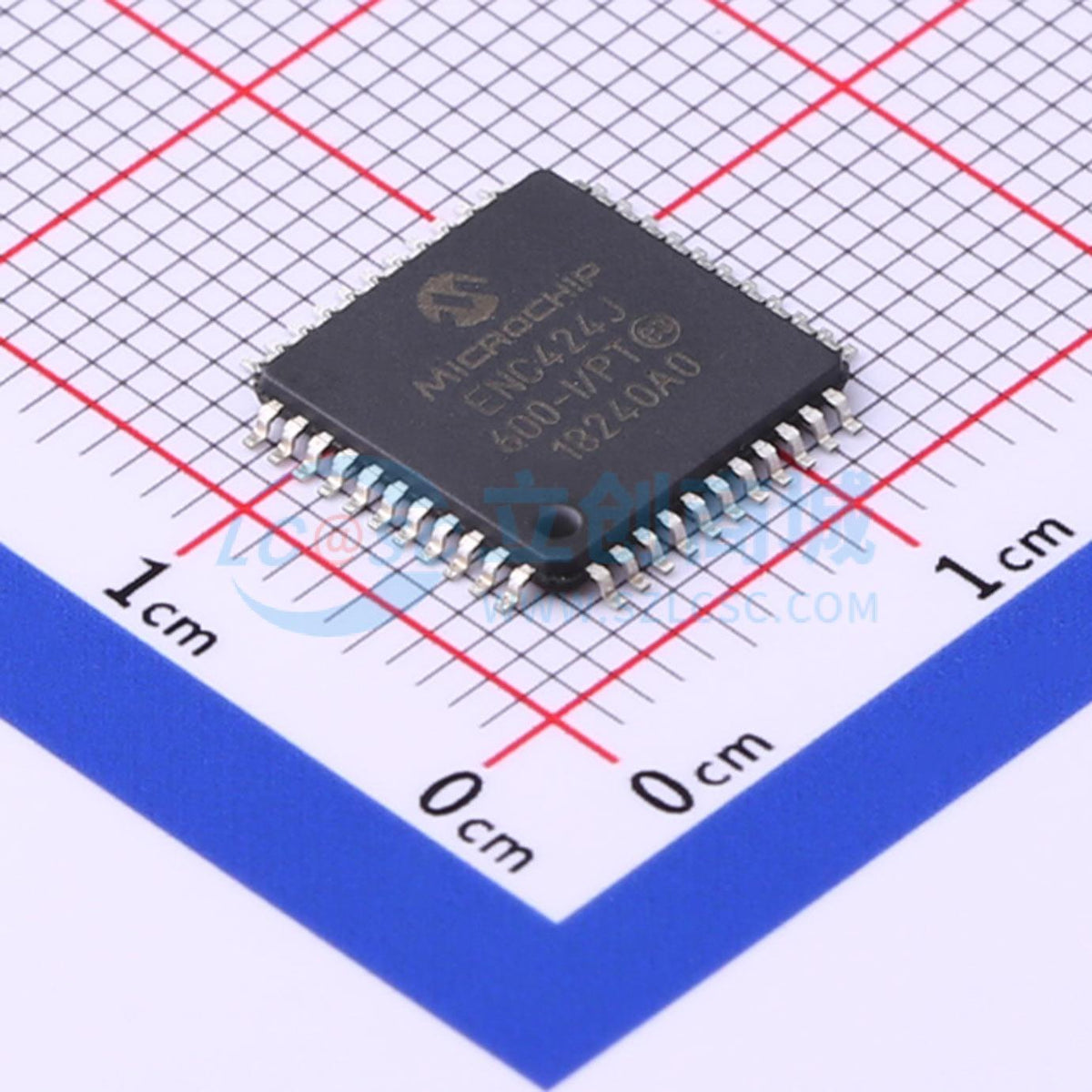 IC giao tiếp ENC424J600-I/PT MICROCHIP TQFP-44(10x10) - Techcore Việt Nam