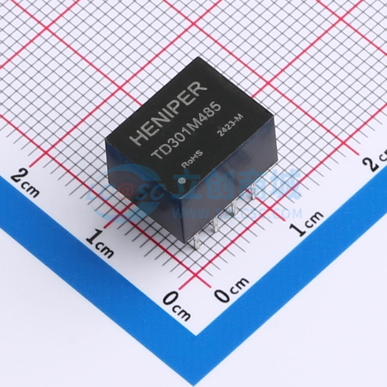 Module Giao Tiếp RS485 TD301M485 HENIPER Xuyên lỗ-8P 12.8x10.2mm 3.15V~3.45V - Techcore Việt Nam