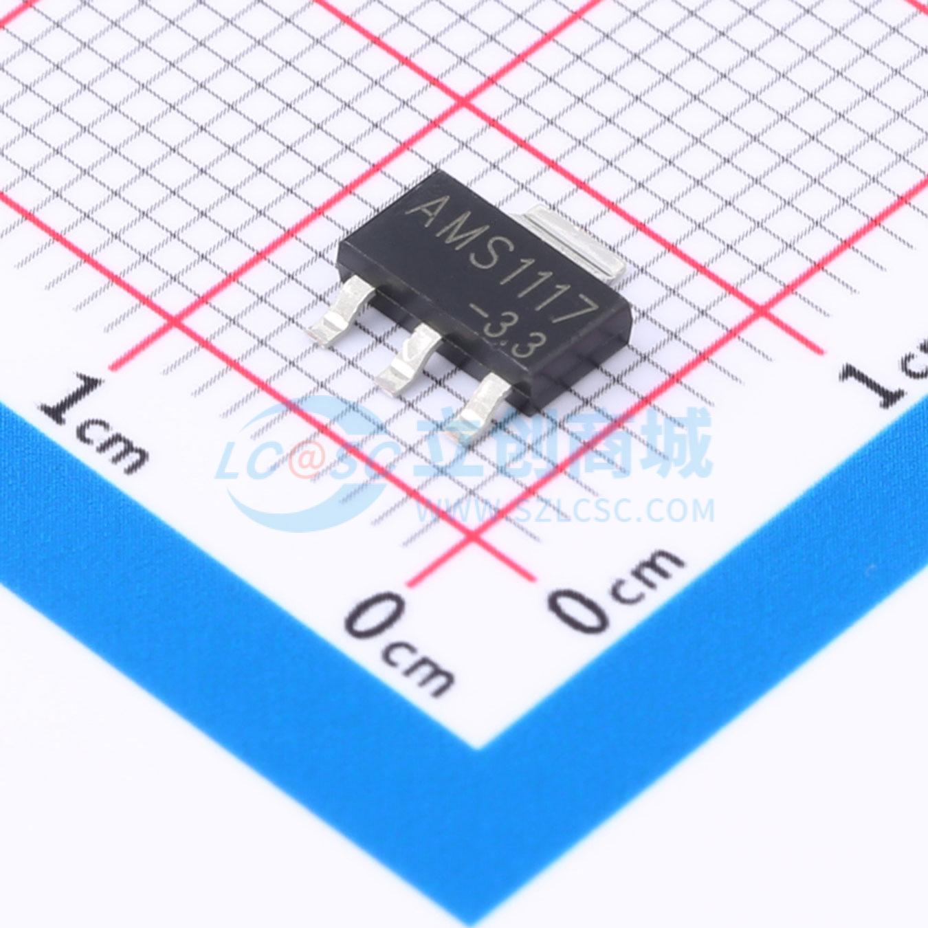 IC ổn áp tuyến tính LDO AMS1117-3.3 GOODWORK SOT-223 - Techcore Việt Nam