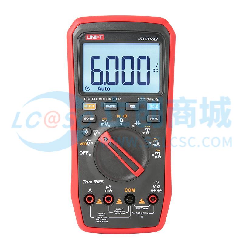 Đồng hồ vạn năng UT15B MAX UNI-T True RMS Dùng Cho Đo Kiểm Điện Tử - Techcore Việt Nam