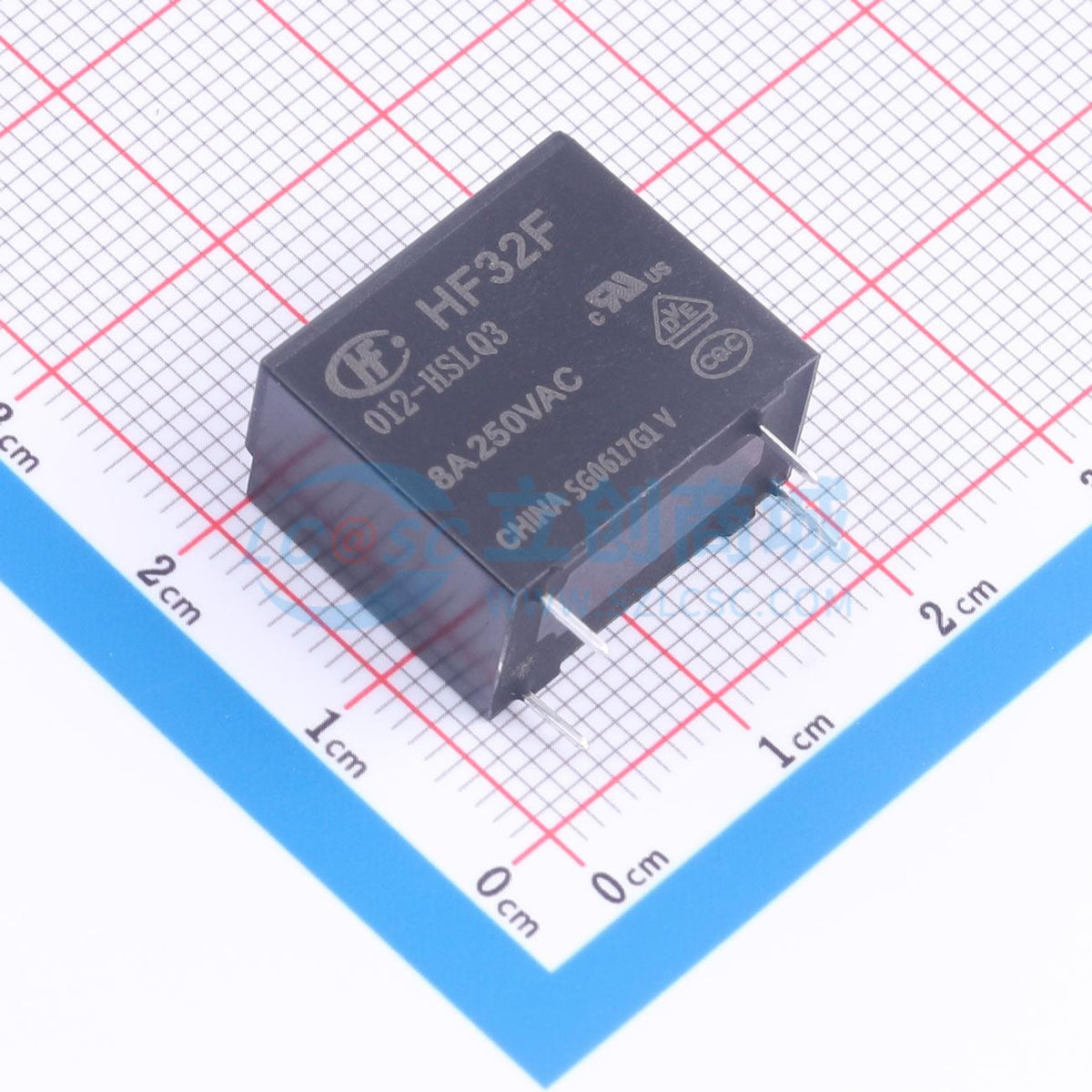 Rơ-le công suất HF32F/012-HSLQ3 HF 12V THT,10.2x18.4mm - Techcore Việt Nam