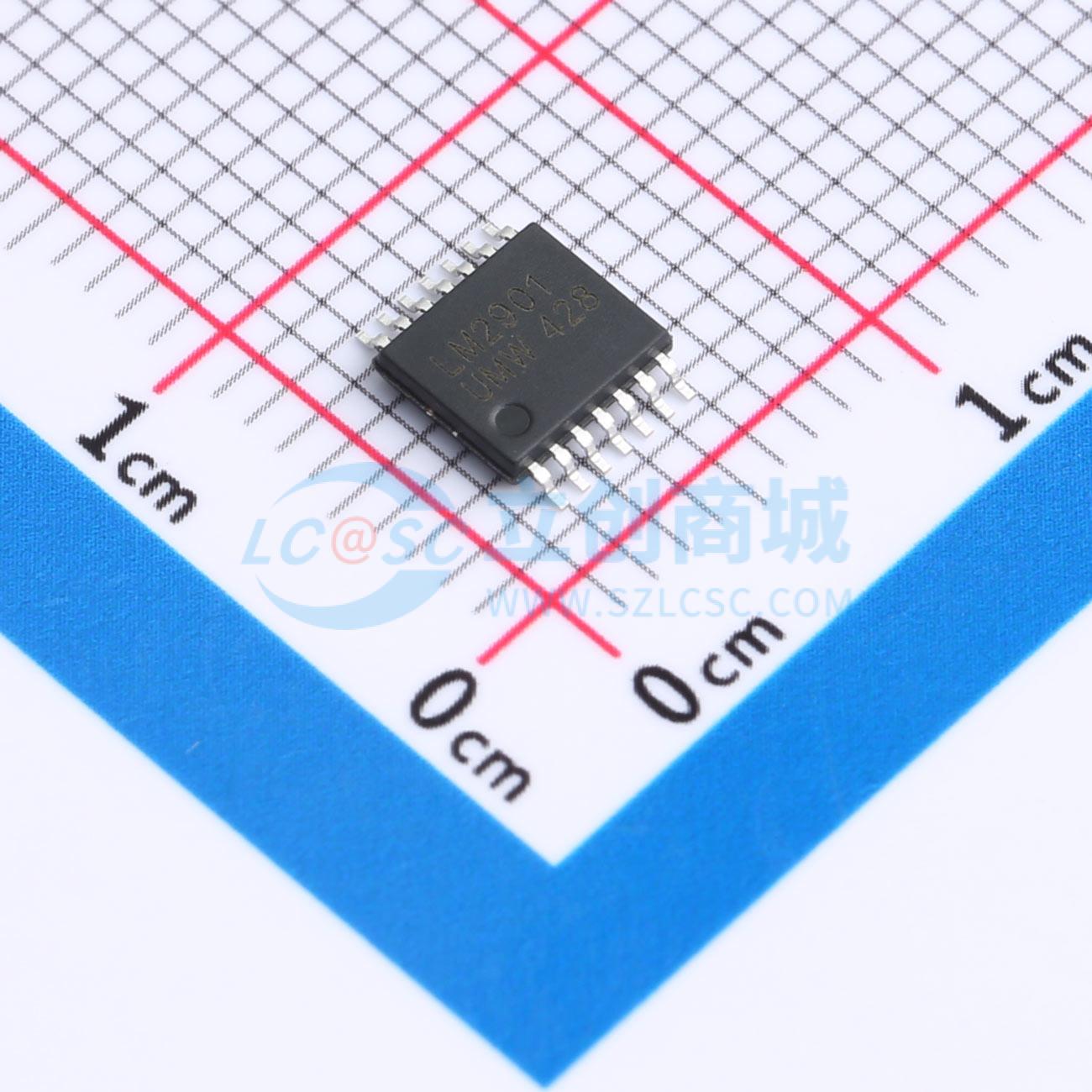 IC So Sánh Điện Áp LM2901PWR(UMW) TSSOP-14 4 kênh 2–36 V - Techcore Việt Nam