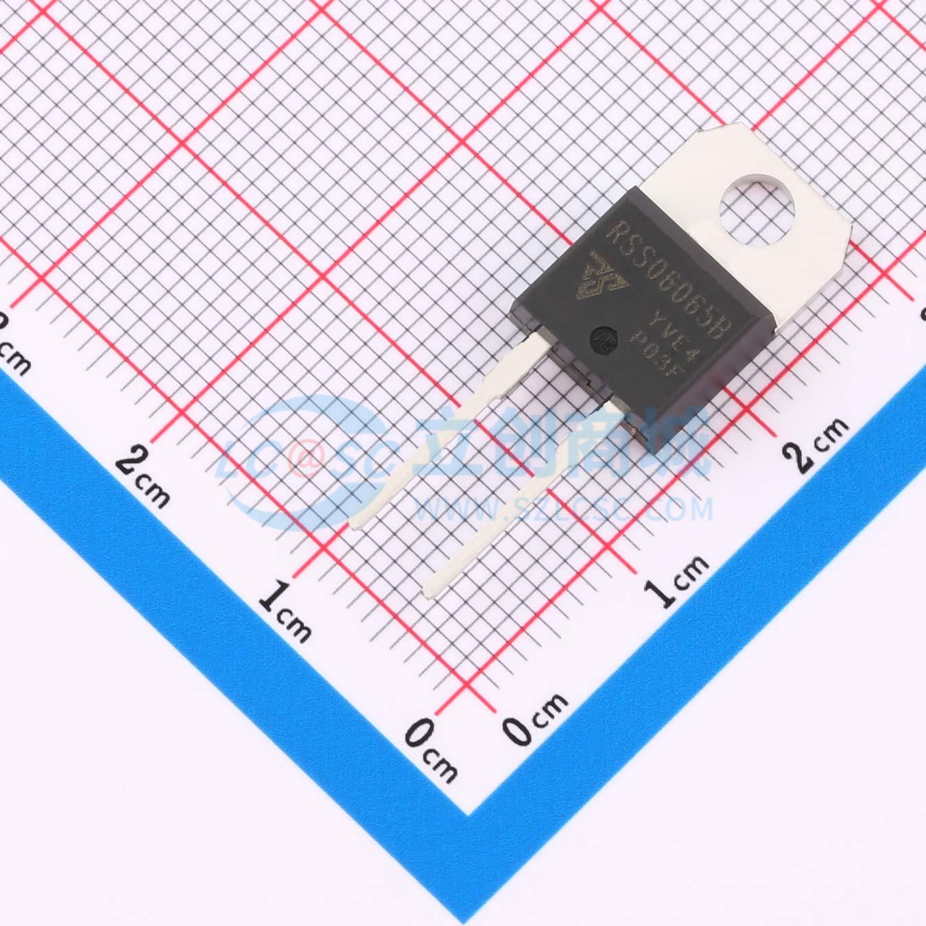 Diode SiC RSS06065B REASUNOS TO-220-2 1.4V@6A - Techcore Việt Nam