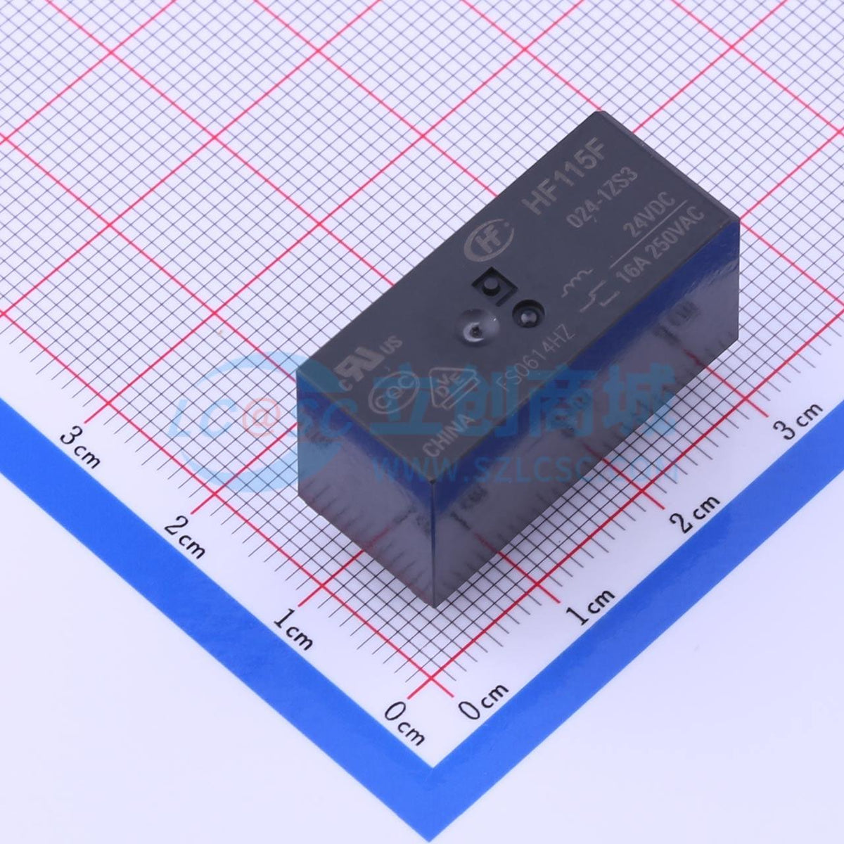 Rơ-le điện tử HF115F/024-1ZS3 HF 24V DIP,29x12.7mm - Techcore Việt Nam