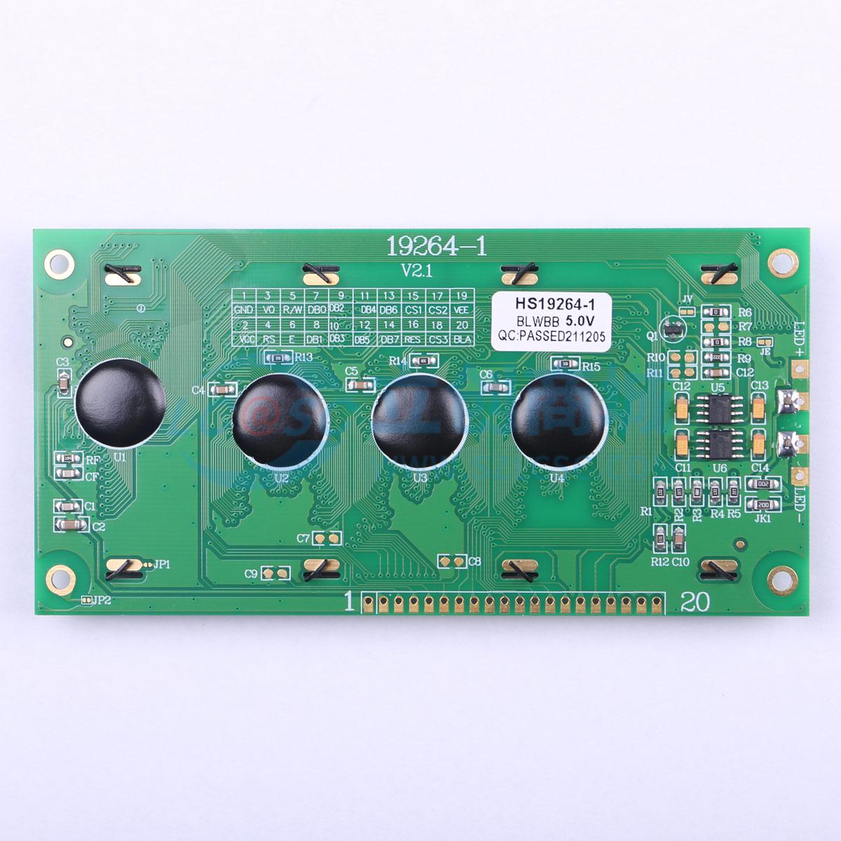 Màn hình LCD HS19264-1 192x64 - Techcore Việt Nam