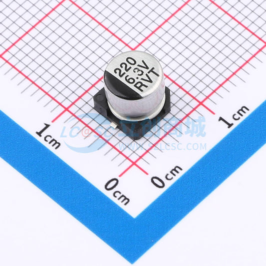 Linh kiện điện tử RVT0J221M0605 HONOR SMD,D6.3xL5.4mm - Techcore Việt Nam