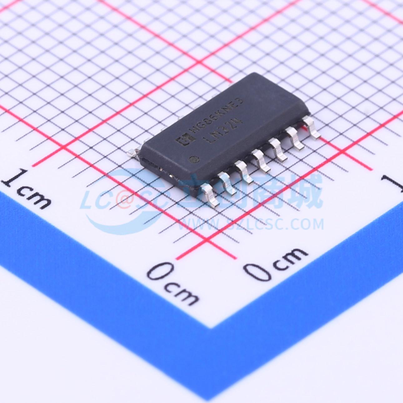 IC Khuếch Đại Thuật Toán LM324M/TR HGSEMI SOIC-14 4 kênh - Techcore Việt Nam