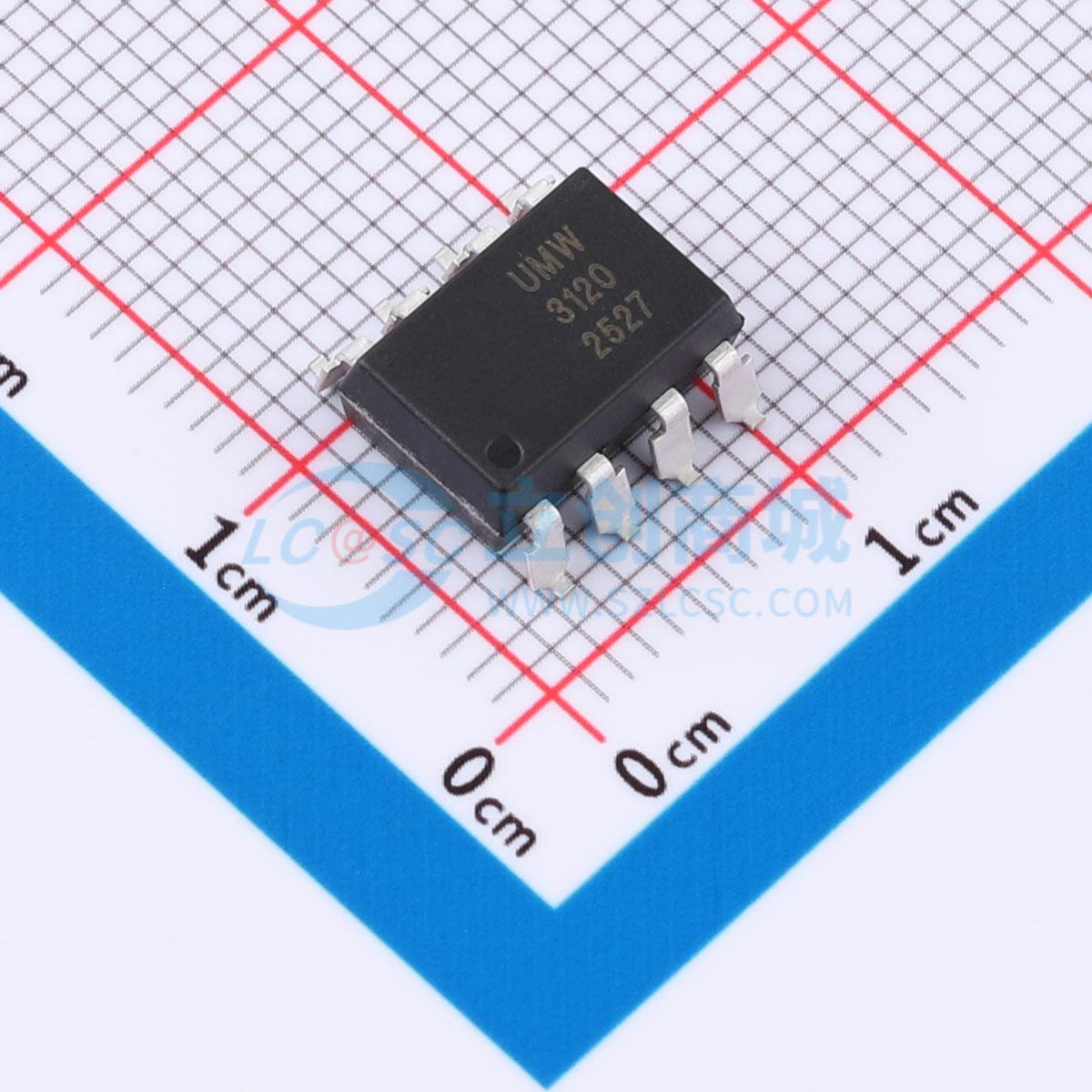 Optocoupler driver cổng HCPL-3120-500E(UMW) SOP-8 - Techcore Việt Nam