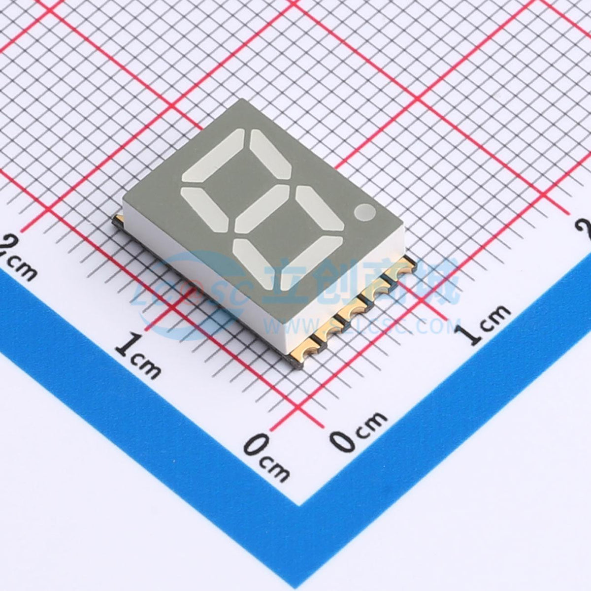 LED 7 đoạn GS3911CB-G Guangcai Display SMD,15x9.8mm Cathode chung - Techcore Việt Nam