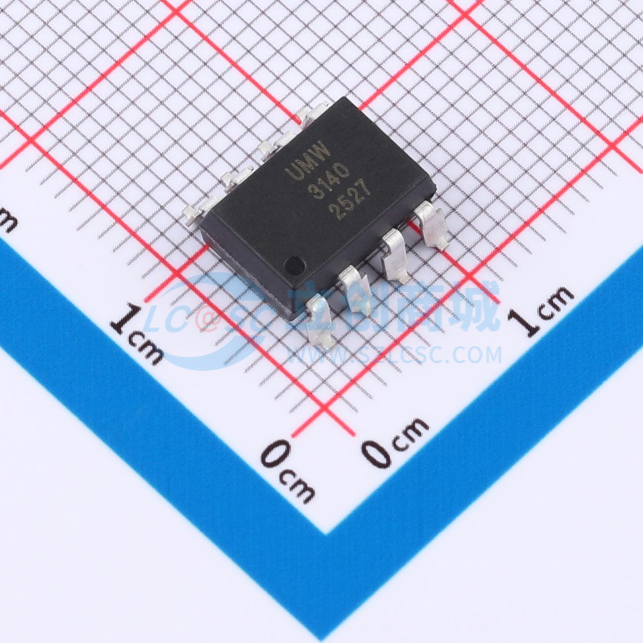 Optocoupler driver cổng HCPL-3140-500E(UMW) SOP-8 - Techcore Việt Nam