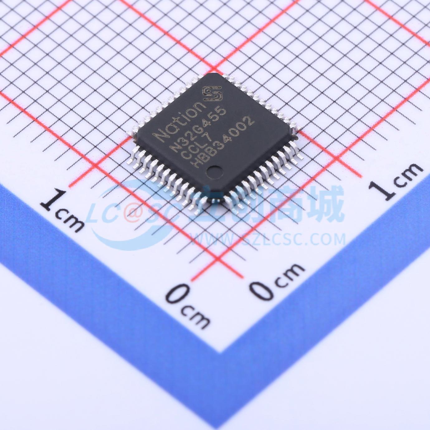 Op-amp N32G455CCL7 Nations LQFP-48(7x7) - Techcore Việt Nam