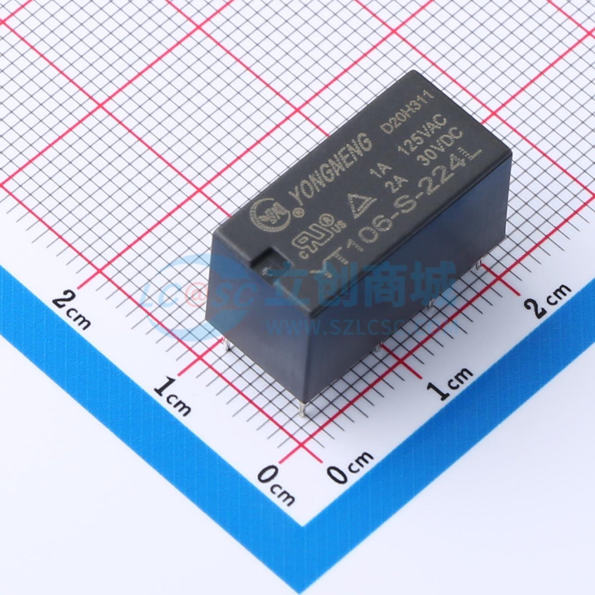 Rơ-le tín hiệu YT106-S-224L YONGNENG 24V DIP-8 - Techcore Việt Nam
