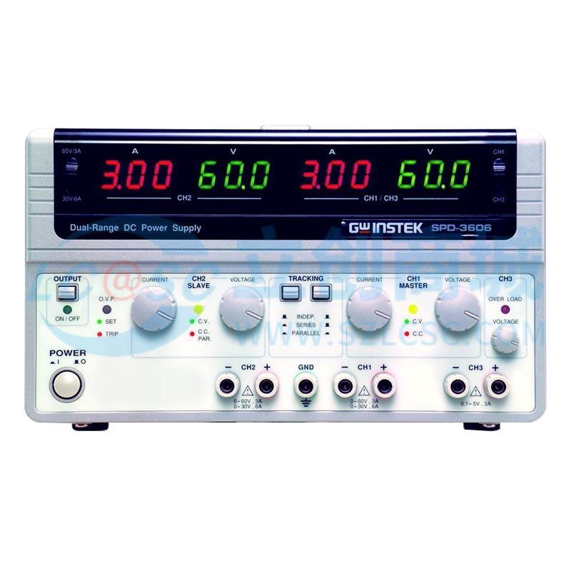 Nguồn DC SPD-3606 GWINSTEK 6A 3A 30V Phù hợp đo kiểm trong phòng lab - Techcore Việt Nam