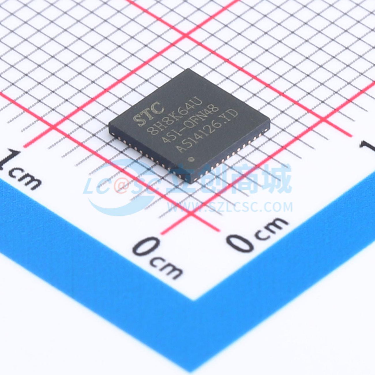 Vi điều khiển MCU STC8H8K64U-45I-QFN48 QFN-48(6x6) - Techcore Việt Nam