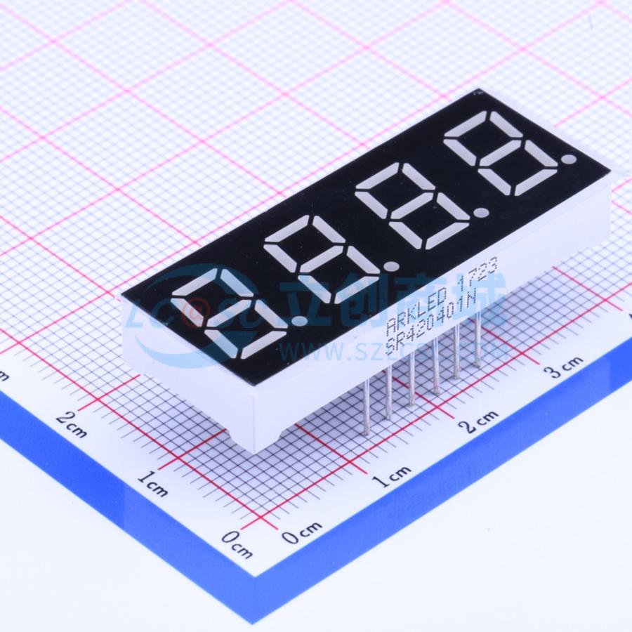 LED 7 đoạn SR420401N ARKLED Cathode chung - Techcore Việt Nam