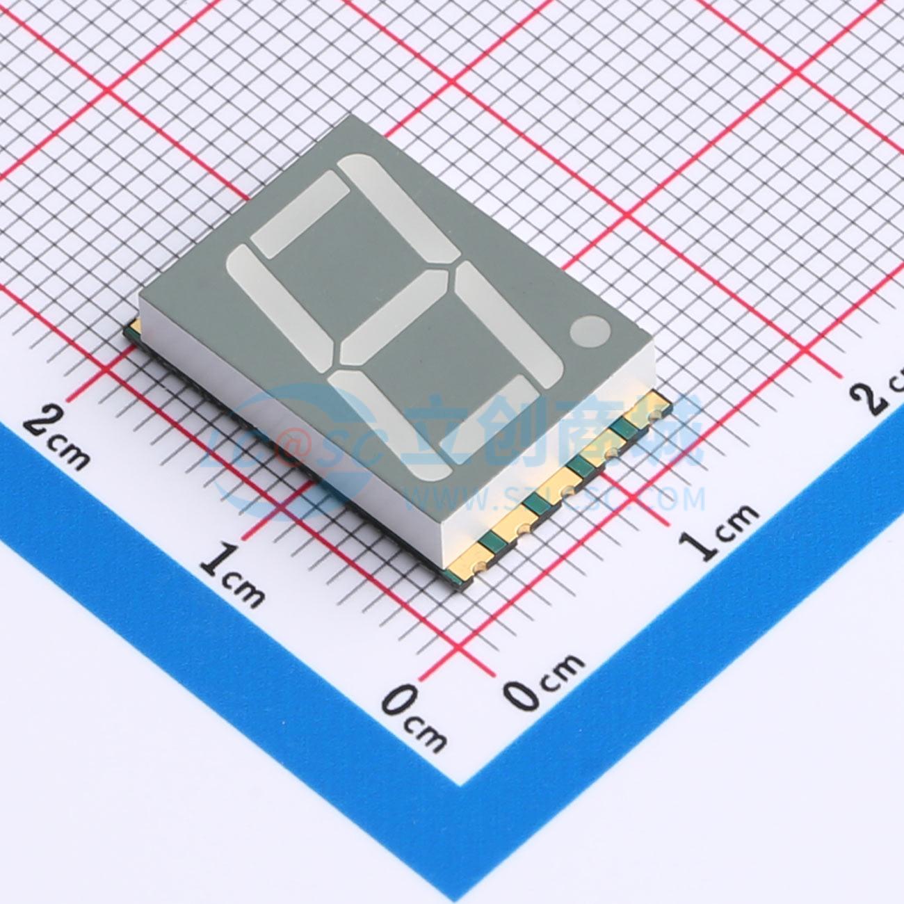 LED 7 đoạn GS5612AR-G Guangcai Display SMD,19x12.5mm - Techcore Việt Nam
