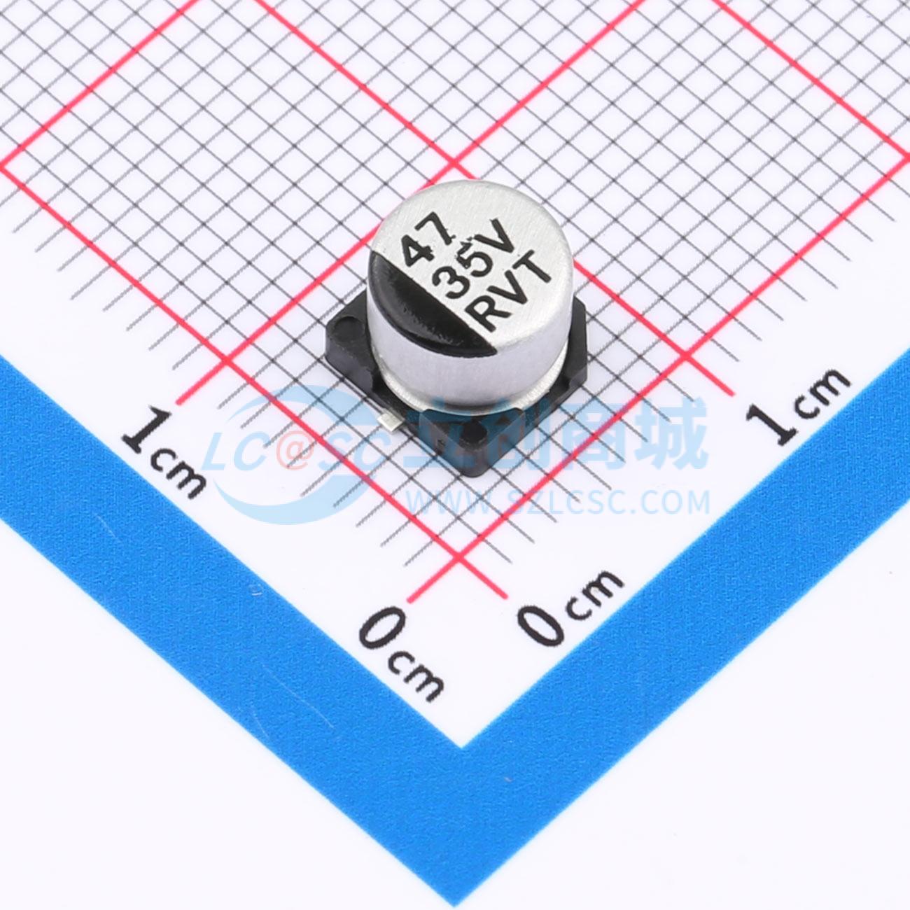 Linh kiện điện tử RVT1V470M0605 ROQANG SMD,D6.3xL5.4mm - Techcore Việt Nam