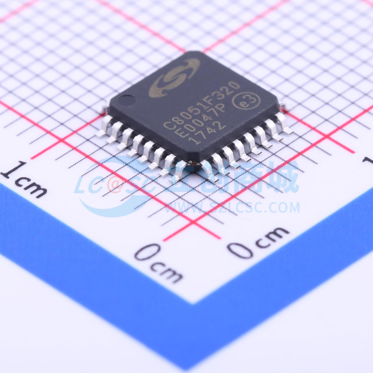 Cảm biến nhiệt độ C8051F320-GQR SKYWORKS/SILICON LABS LQFP-32(7x7) - Techcore Việt Nam