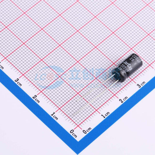 Linh kiện điện tử ERG25V220M6X11 JIERR - Techcore Việt Nam