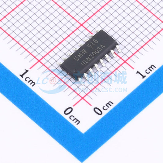 Mảng transistor Darlington ULN2003A UMW SOP-16 50V - Techcore Việt Nam