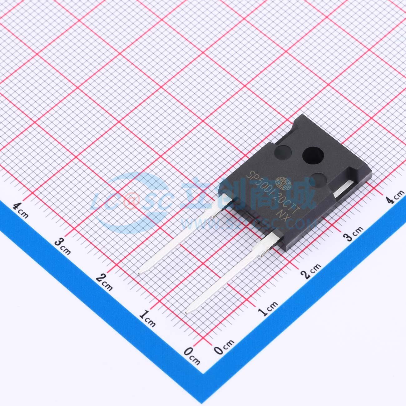 Diode SiC SP50D120CTT Siliup TO-247-2L 1.65V@50A - Techcore Việt Nam