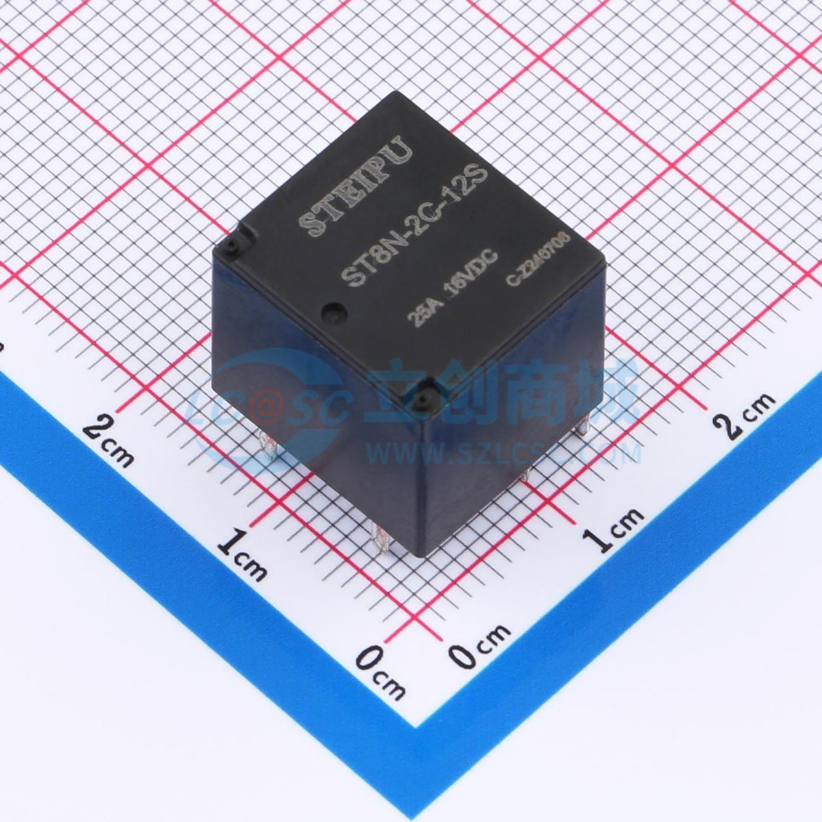Rơ-le ô tô ST8N-2C-12S STEIPU 12V THT,14x7.2mm - Techcore Việt Nam