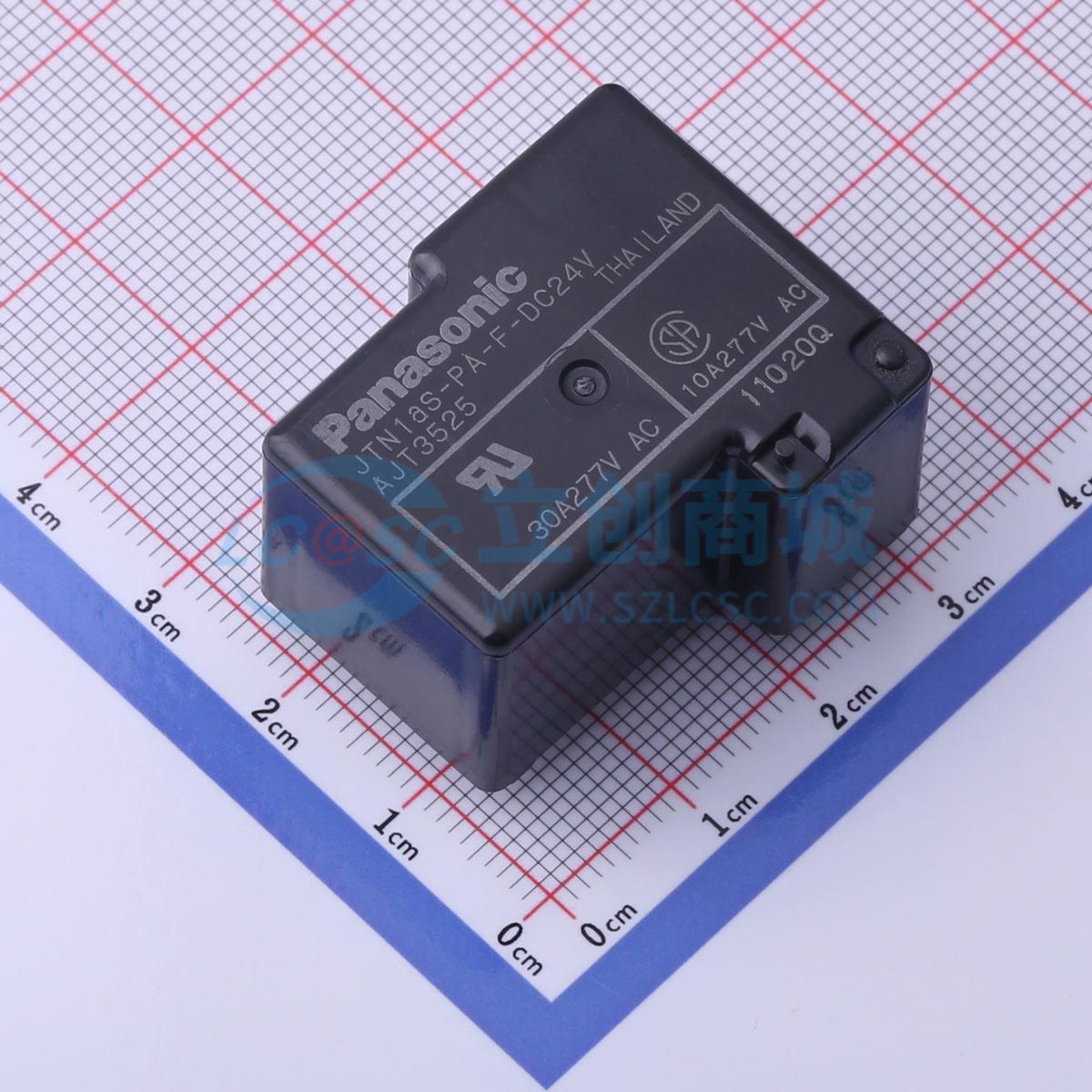 Rơ-le công suất JTN1AS-PA-F-DC24V PANASONIC 24V THT - Techcore Việt Nam