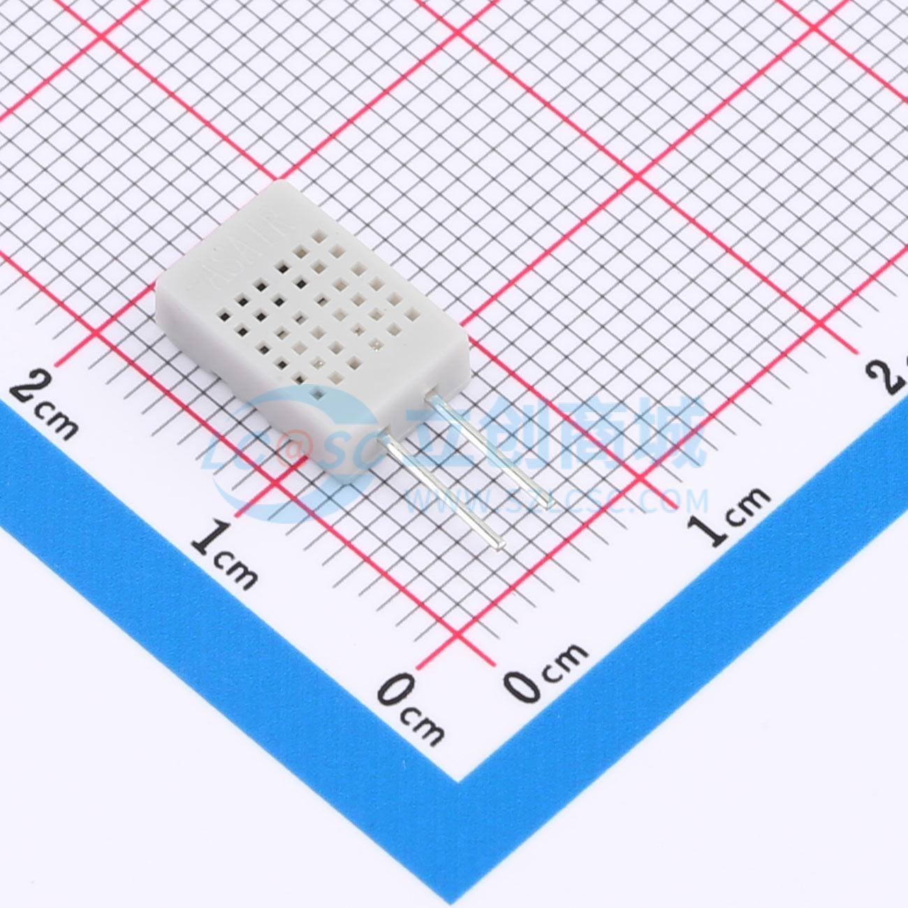 Cảm biến nhiệt độ và độ ẩm HR202L Aosong Xuyên lỗ, P=2.54mm 0°C~+60°C 1.5V - Techcore Việt Nam