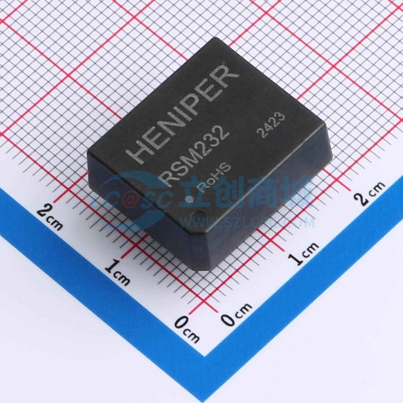 IC Thu Phát RS232 Cách Ly Tích Hợp Nguồn RSM232 HENIPER DIP,19.5x16.5mm - Techcore Việt Nam