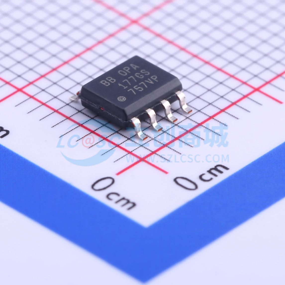 IC Khuếch Đại Thuật Toán Chính Xác OPA177GS/2K5 Texas Instruments SOP-8-150MIL 1 kênh 6–36 V - Techcore Việt Nam
