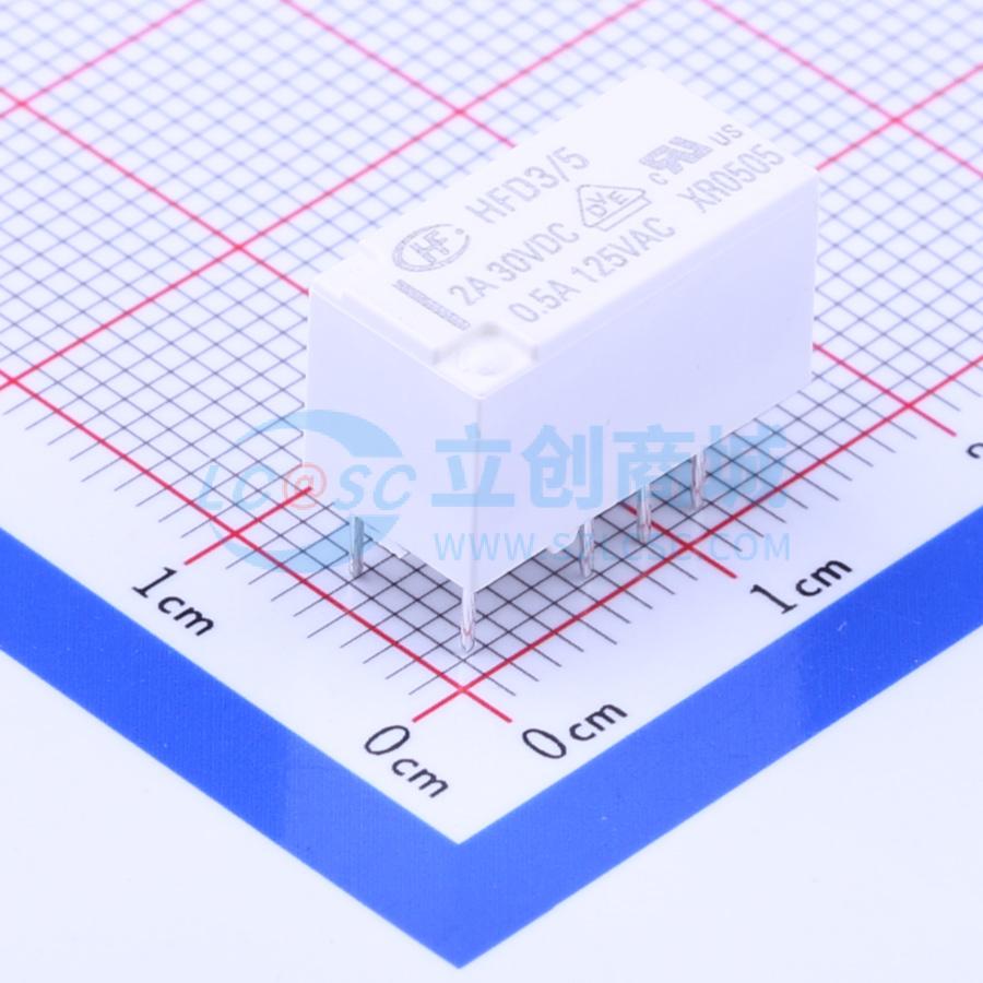 Rơ-le tín hiệu HFD3/5 HF 5V DIP,15x7.5mm - Techcore Việt Nam