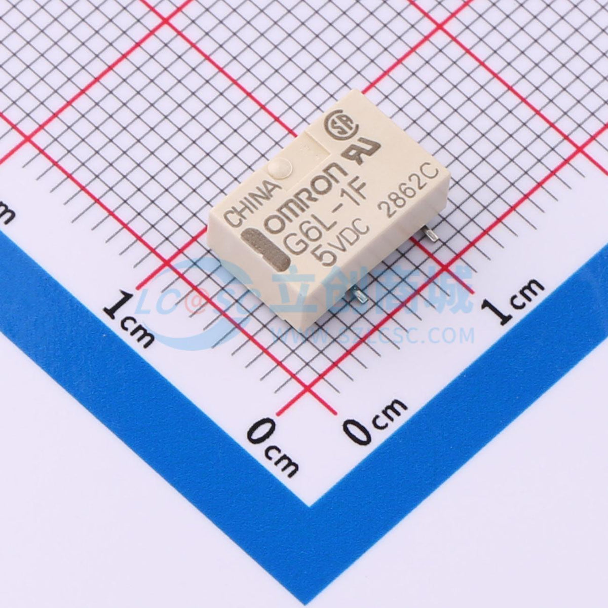 Rơ-le tín hiệu G6L-1F DC5 OMRON 5V SMD,10.6x7mm - Techcore Việt Nam