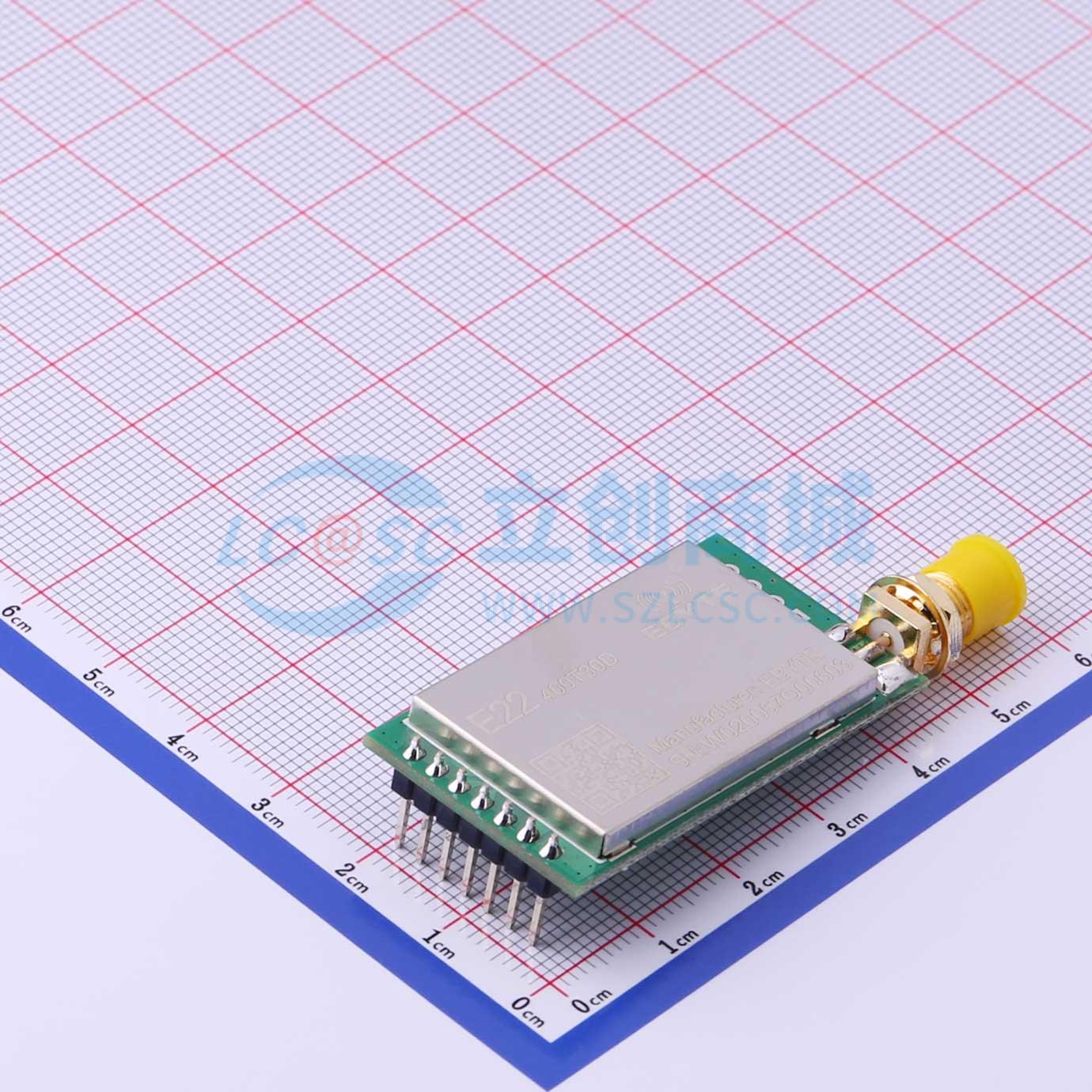 Module LoRa E22-400T30D EBYTE Xuyên lỗ Cho IoT Và Thiết Bị Nhúng - Techcore Việt Nam