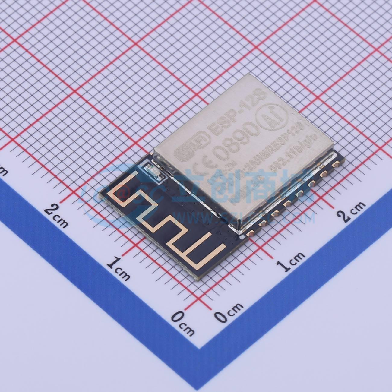 Module WiFi ESP-12S-8285-2M Ai-Thinker SMD 24x16mm 2.4GHz - Techcore Việt Nam