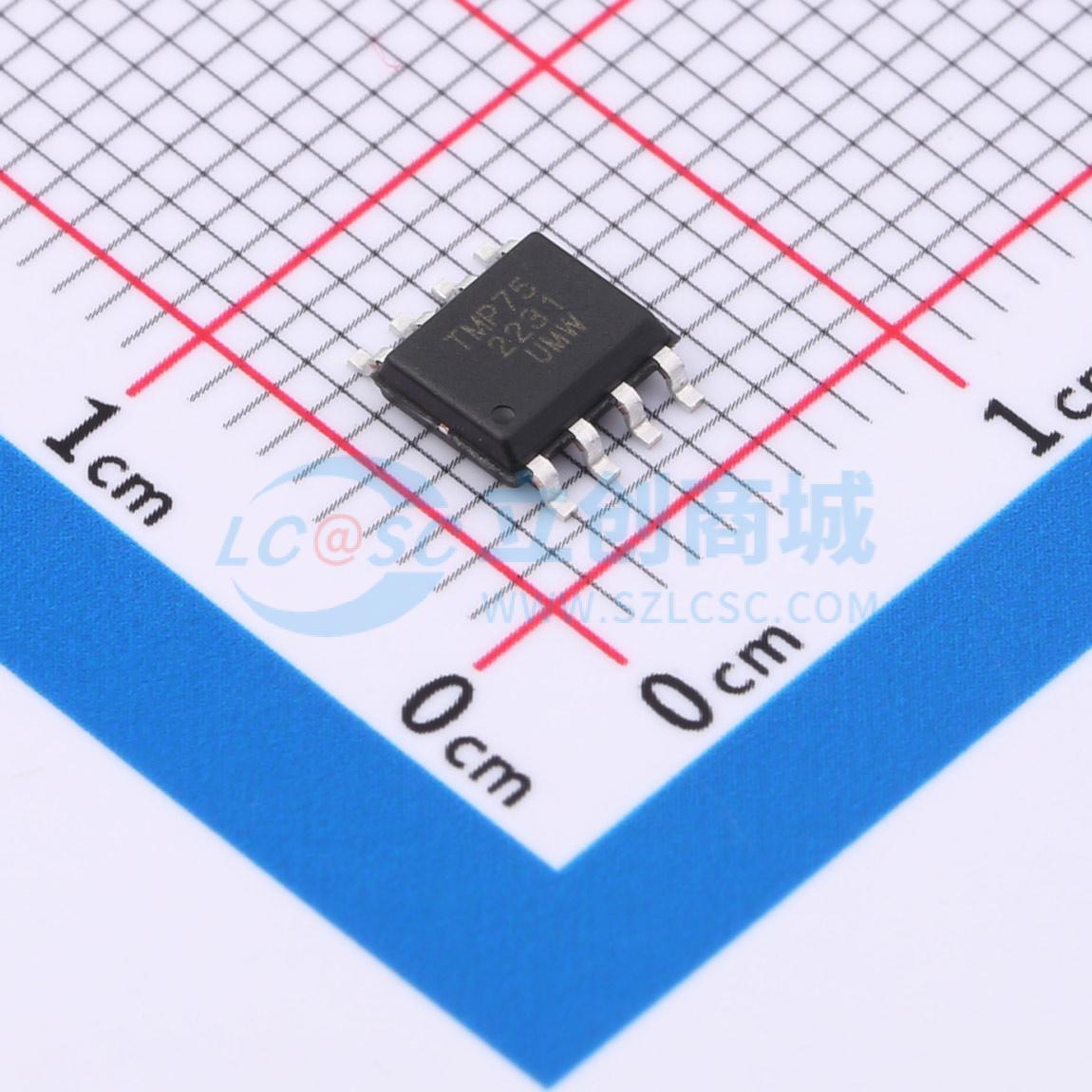 Cảm biến nhiệt độ TMP75AIDR(UMW) SOP-8 -40°C~+125°C 1.4V~5.5V - Techcore Việt Nam