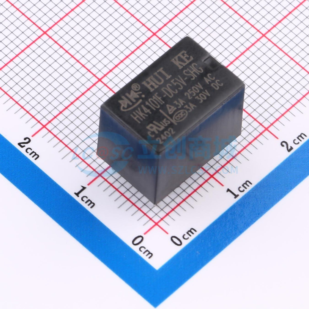 Rơ-le công suất HK4101F-DC5V-SHG HUIKE 5V THT,15.5x10.5mm - Techcore Việt Nam