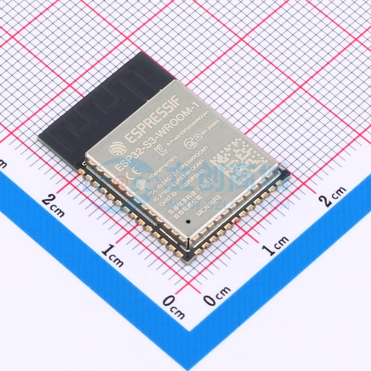 Module WiFi ESP32-S3-WROOM-1-N16R8 ESPRESSIF SMD 25.5x18mm 2.4GHz - Techcore Việt Nam